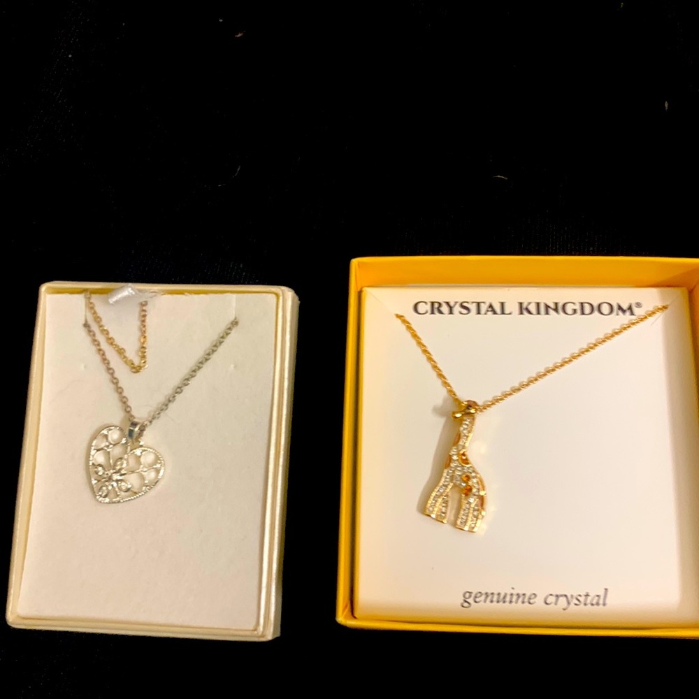 Two necklaces for the price of one!